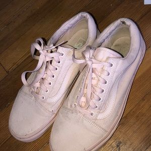 Baby pink vans